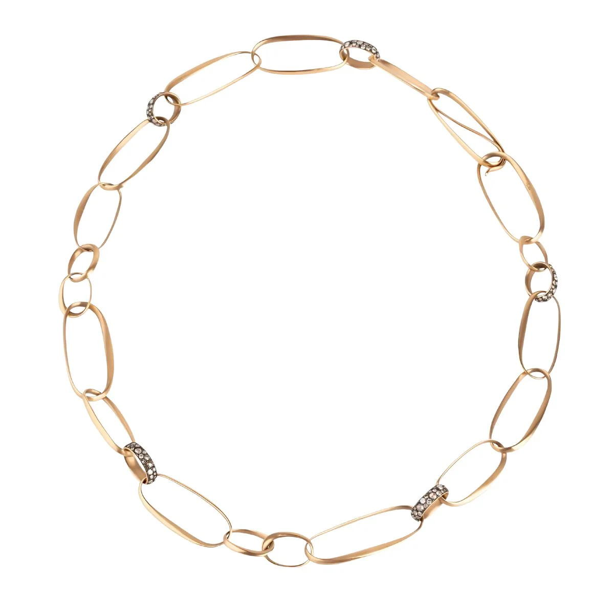 Collier POMELLATO "Victoria" en or rose et diamants