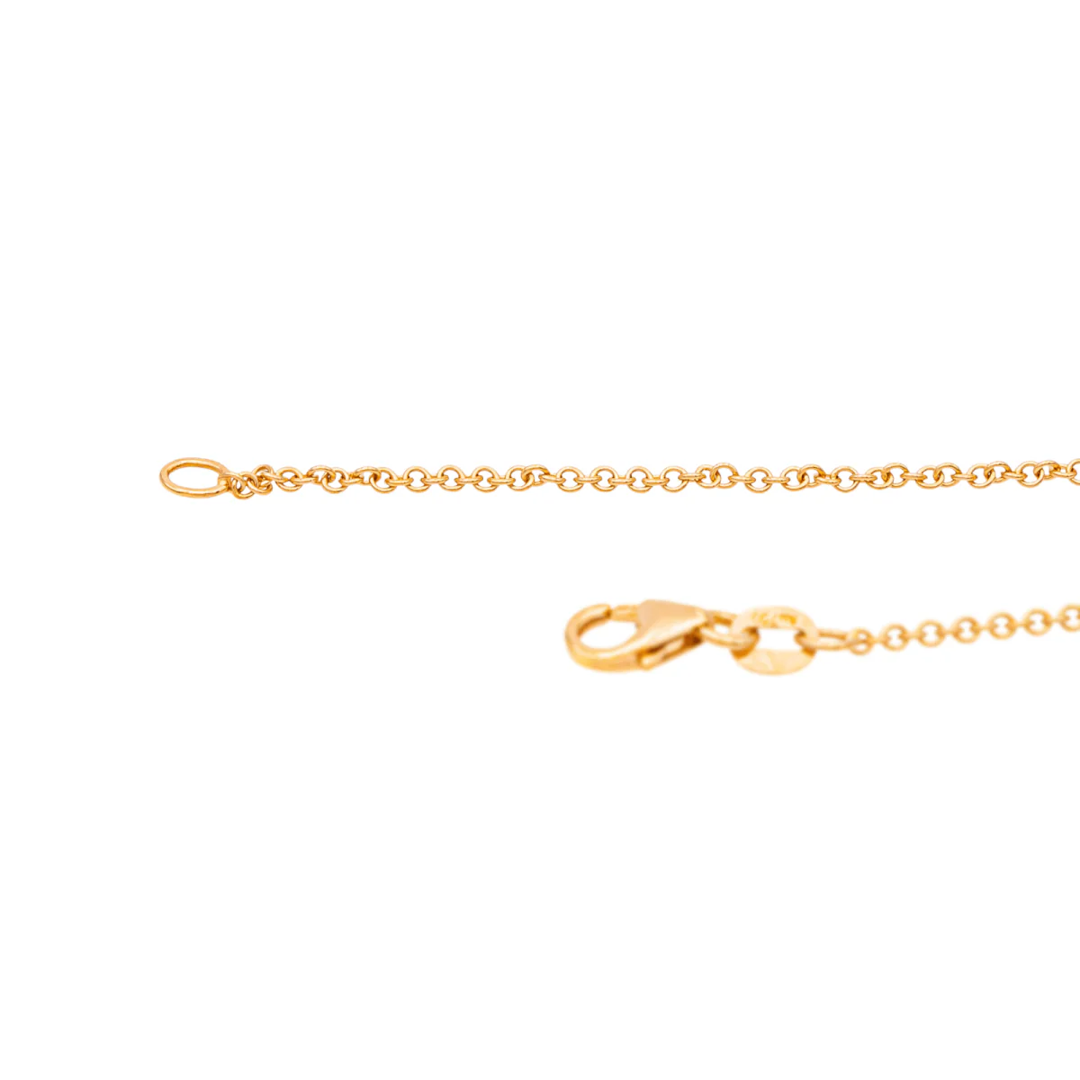 Collier en or rose, or blanc et diamants - Image 6