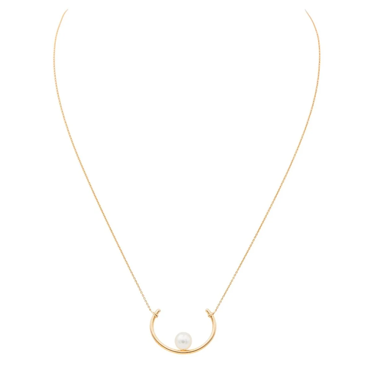 Collier Perle en Or Rose - Image 3