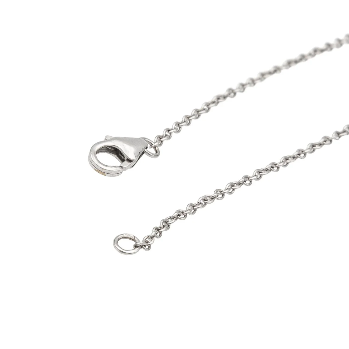 Collier papillon en or blanc et diamants - Image 5