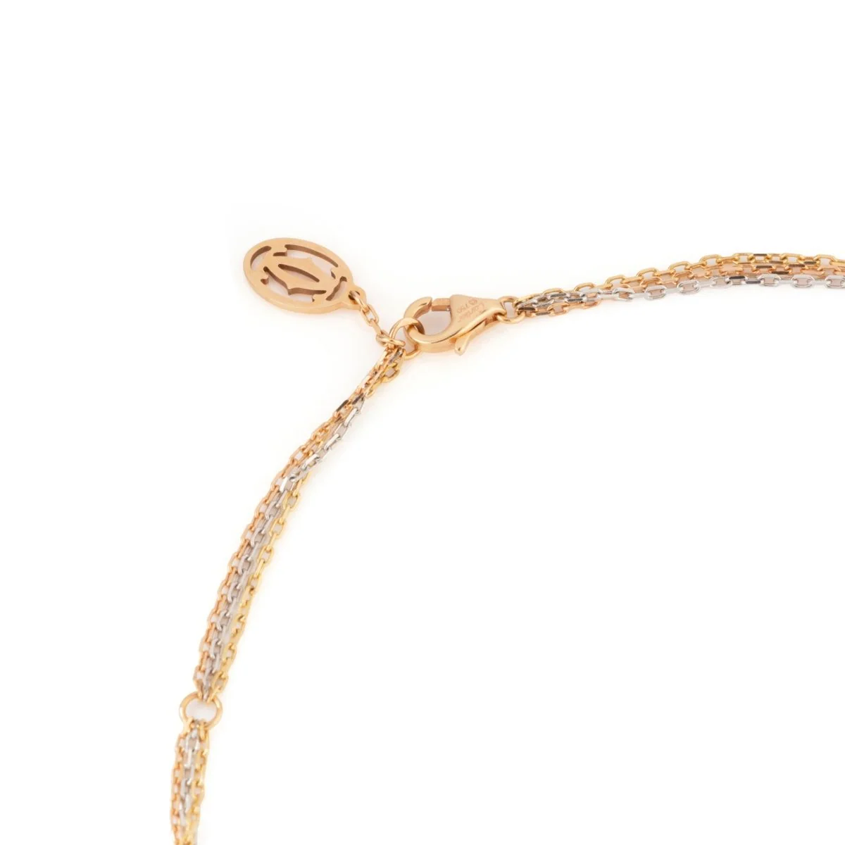 Collier Pendentif CARTIER "Trinity" en or jaune, or blanc et or rose - Image 6