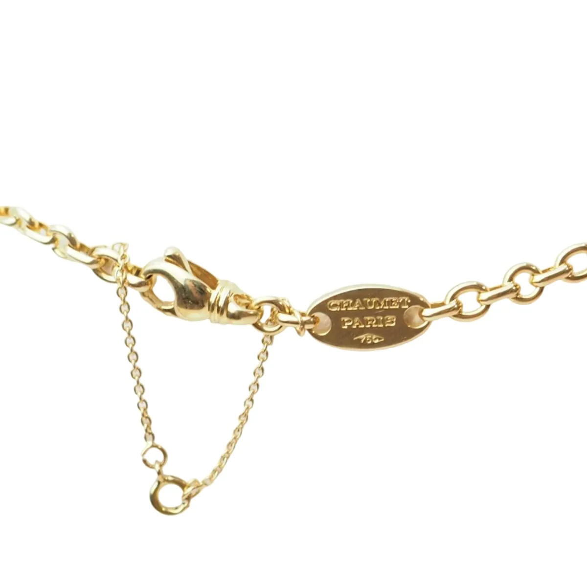 Collier Pendentif CHAUMET "Liens" en or jaune - Image 4