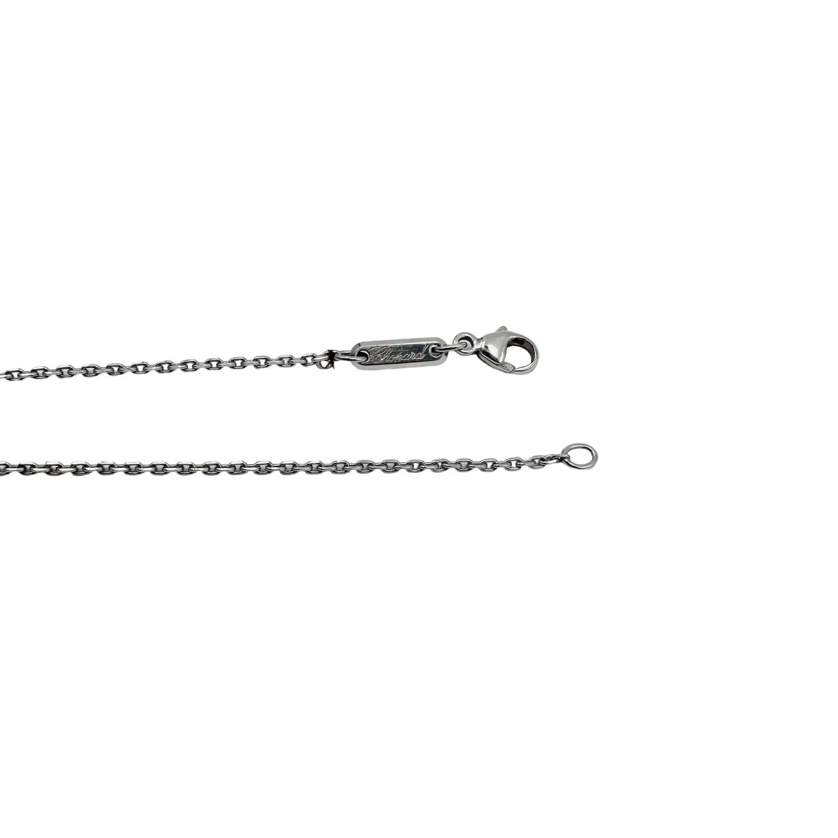 Collier Pendentif CHOPARD "Happy Diamond Teddy Bear" en or blanc et diamants - Image 8