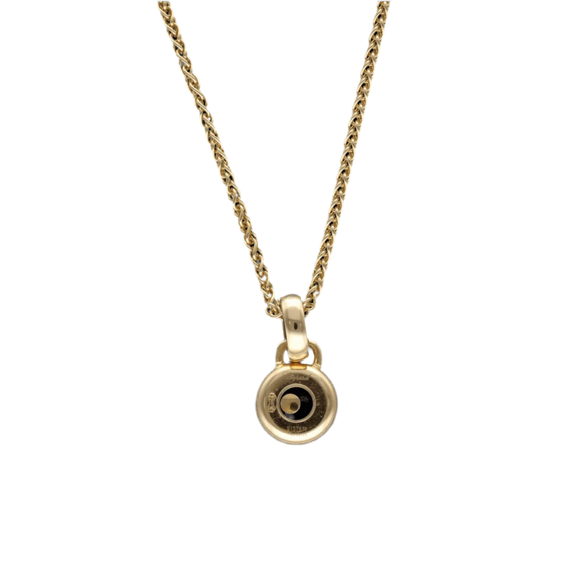 Collier Pendentif CHOPARD "Happy Diamonds" en or jaune et diamants - Image 3