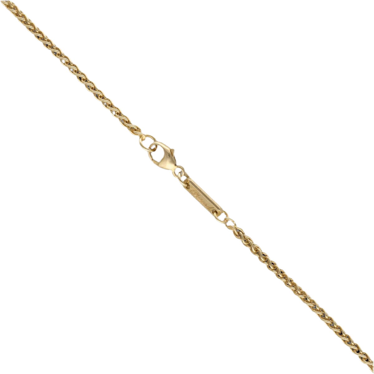 Collier Pendentif CHOPARD "Happy Diamonds" en or jaune et diamants - Image 4