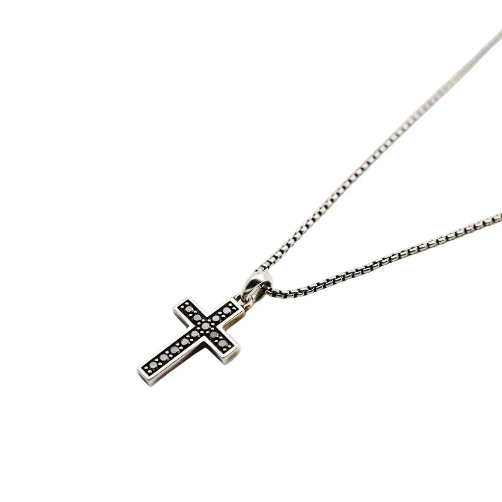 Collier Pendentif DAVID YURMAN en argent et diamants - Image 2