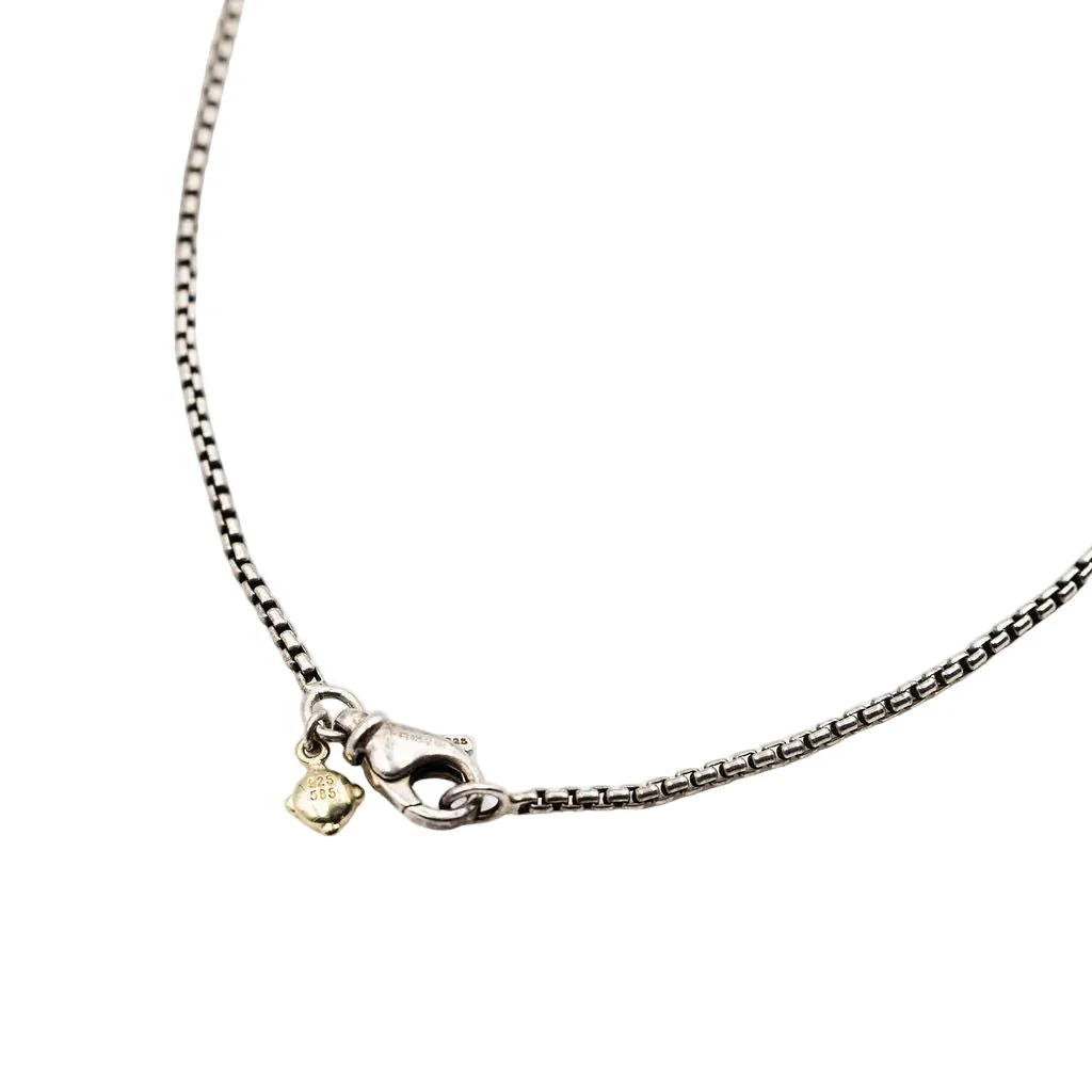 Collier Pendentif DAVID YURMAN en argent et diamants - Image 4