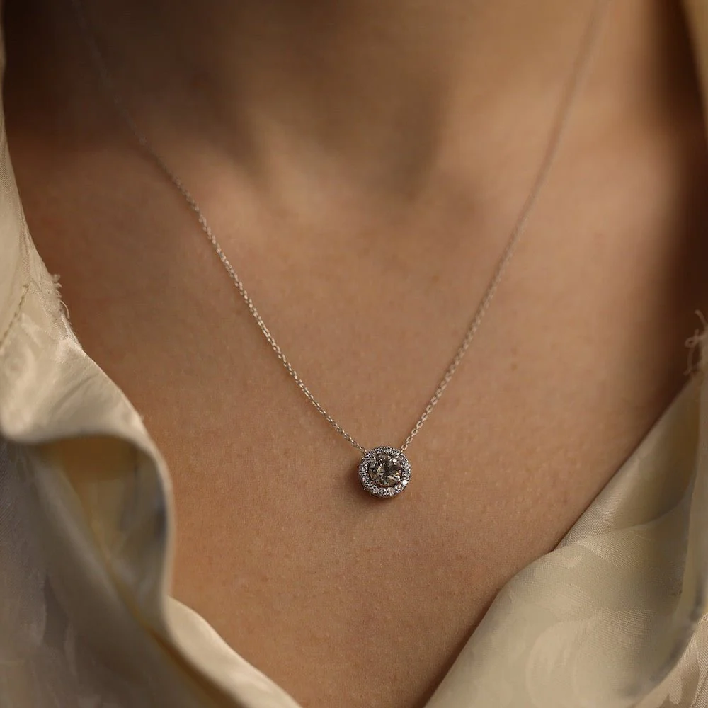 Collier Pendentif en or et diamant - Image 2