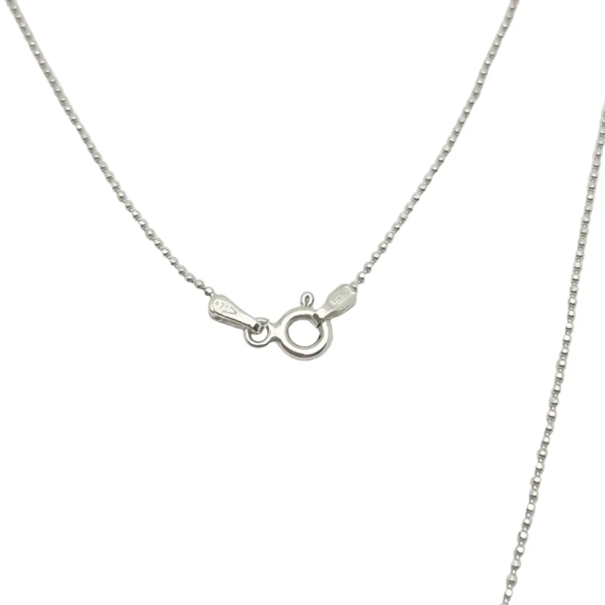 Collier Pendentif en or blanc et diamant - Image 4