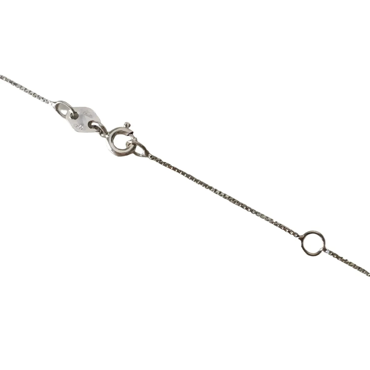 Collier Pendentif en or blanc et diamants - Image 5