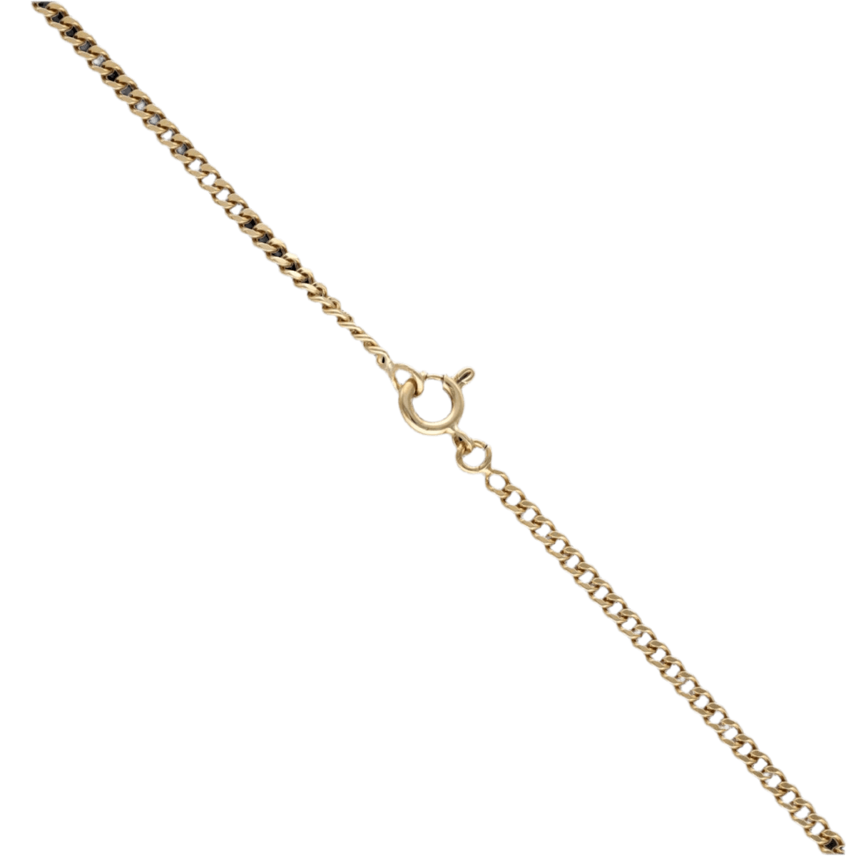 Collier pendentif en or jaune, saphirs et diamants - Image 4