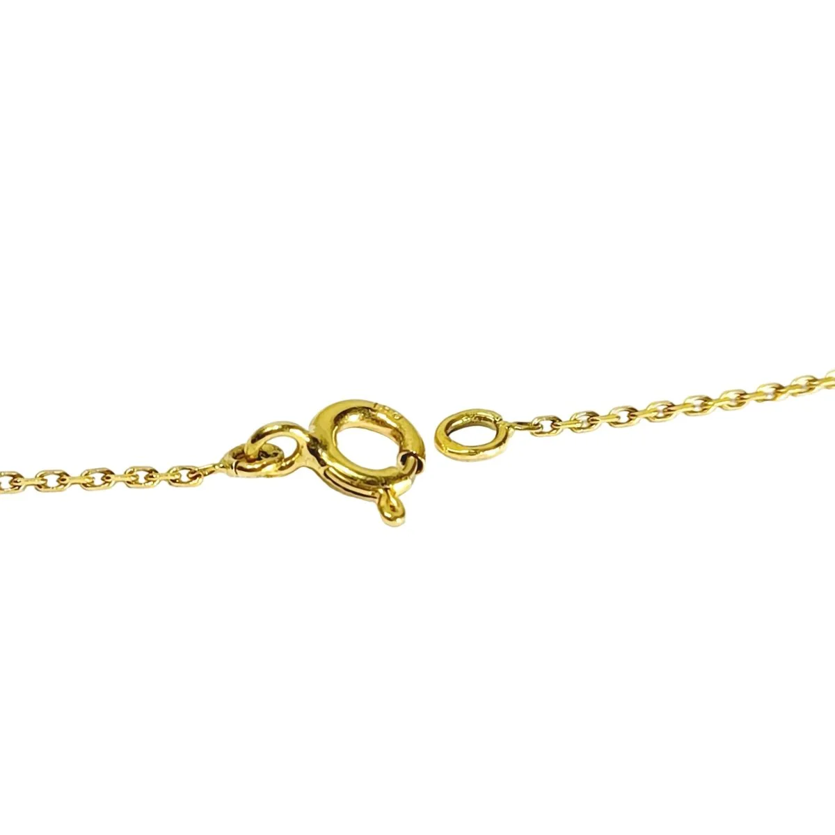 Collier Pendentif en or jaune et zircons - Image 6