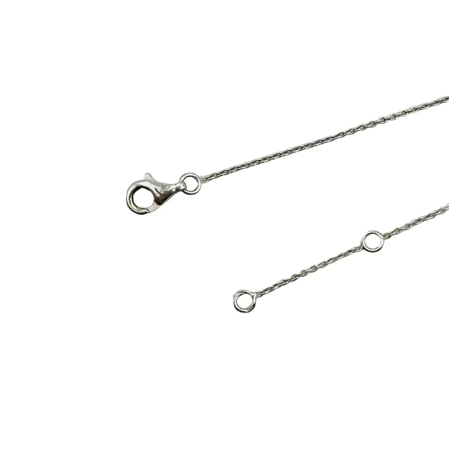 Collier Pendentif GAREL en or blanc et diamant - Image 4