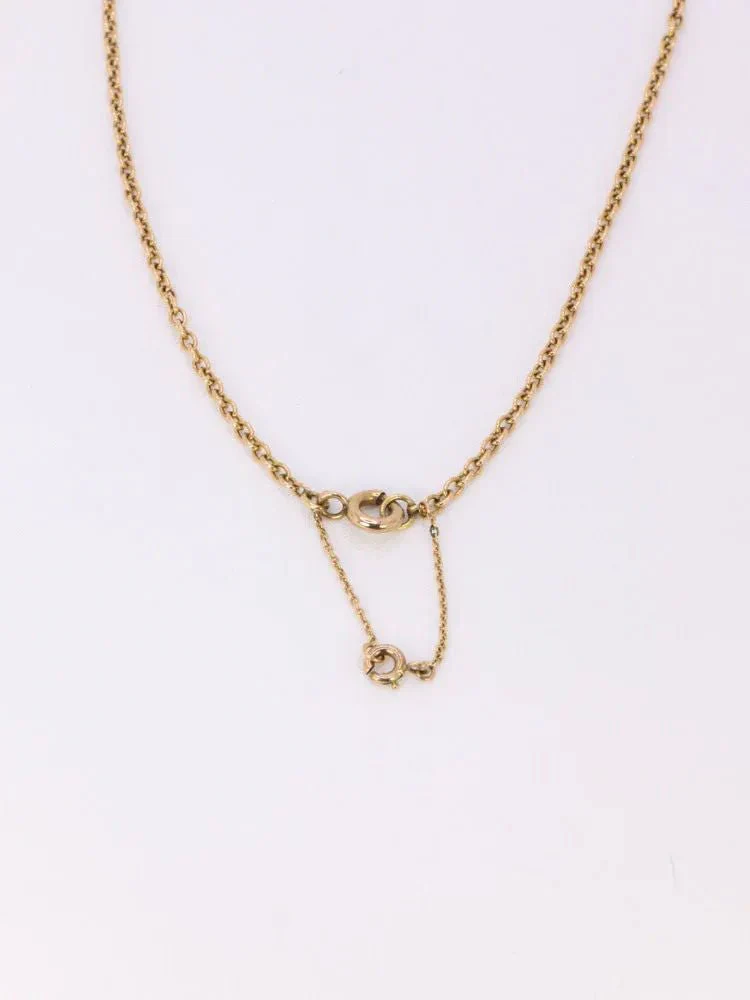 GEORGES BRUNET - Collier Napoléon III or jaune diamants perles fines - Image 10