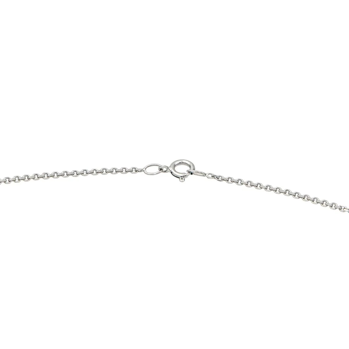 Collier Pendentif en or blanc et diamants - Image 6