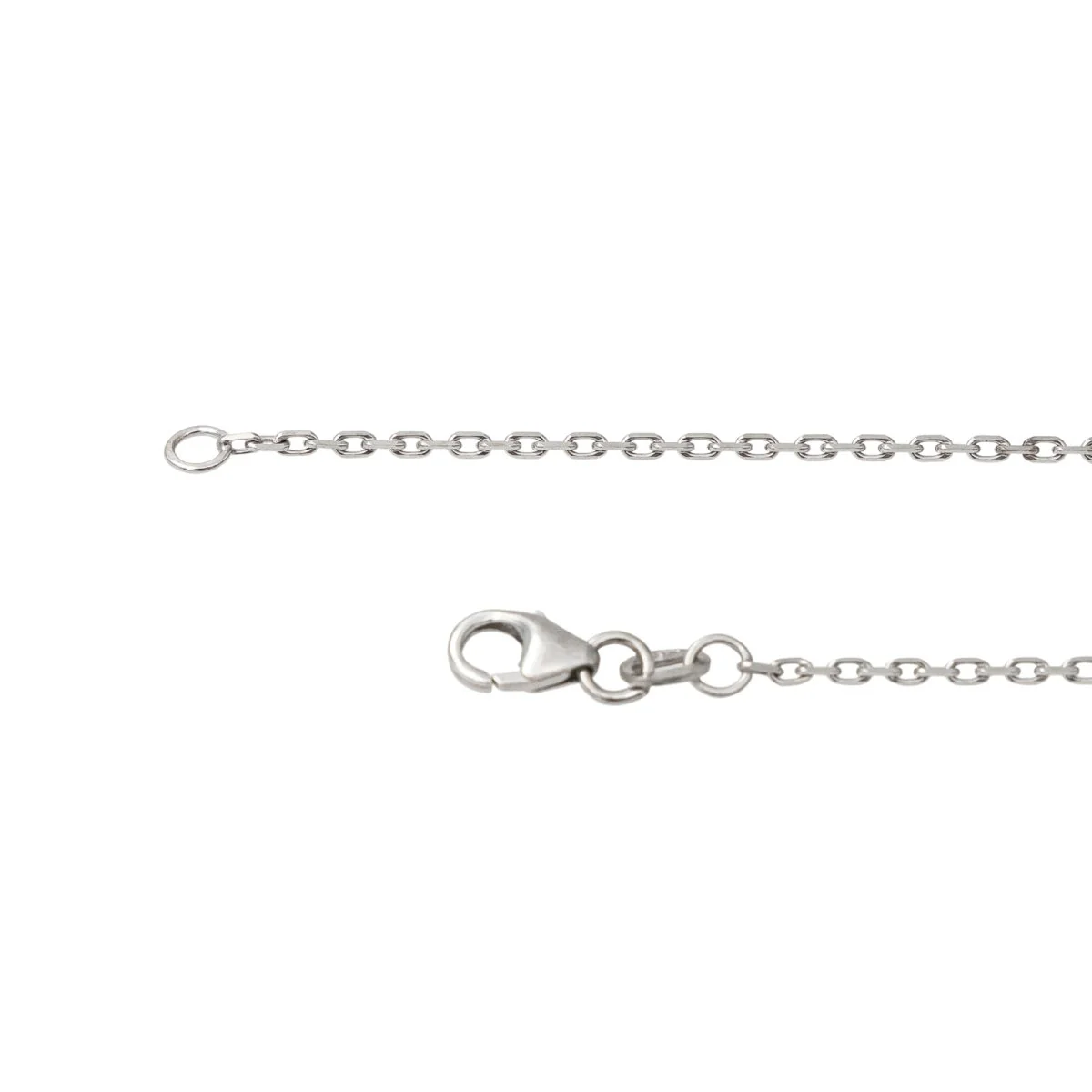 Collier pendentif en or blanc et diamants - Image 5