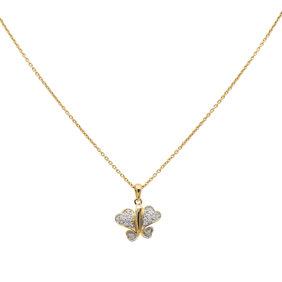 Collier Pendentif Or jaune Diamant - Image 5