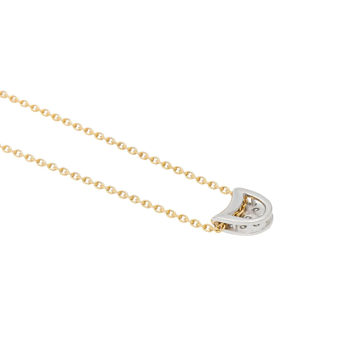 Collier Pendentif Or jaune Diamant - Image 5