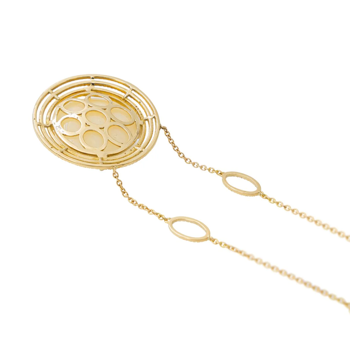Collier Pendentif en or jaune et opale - Image 4