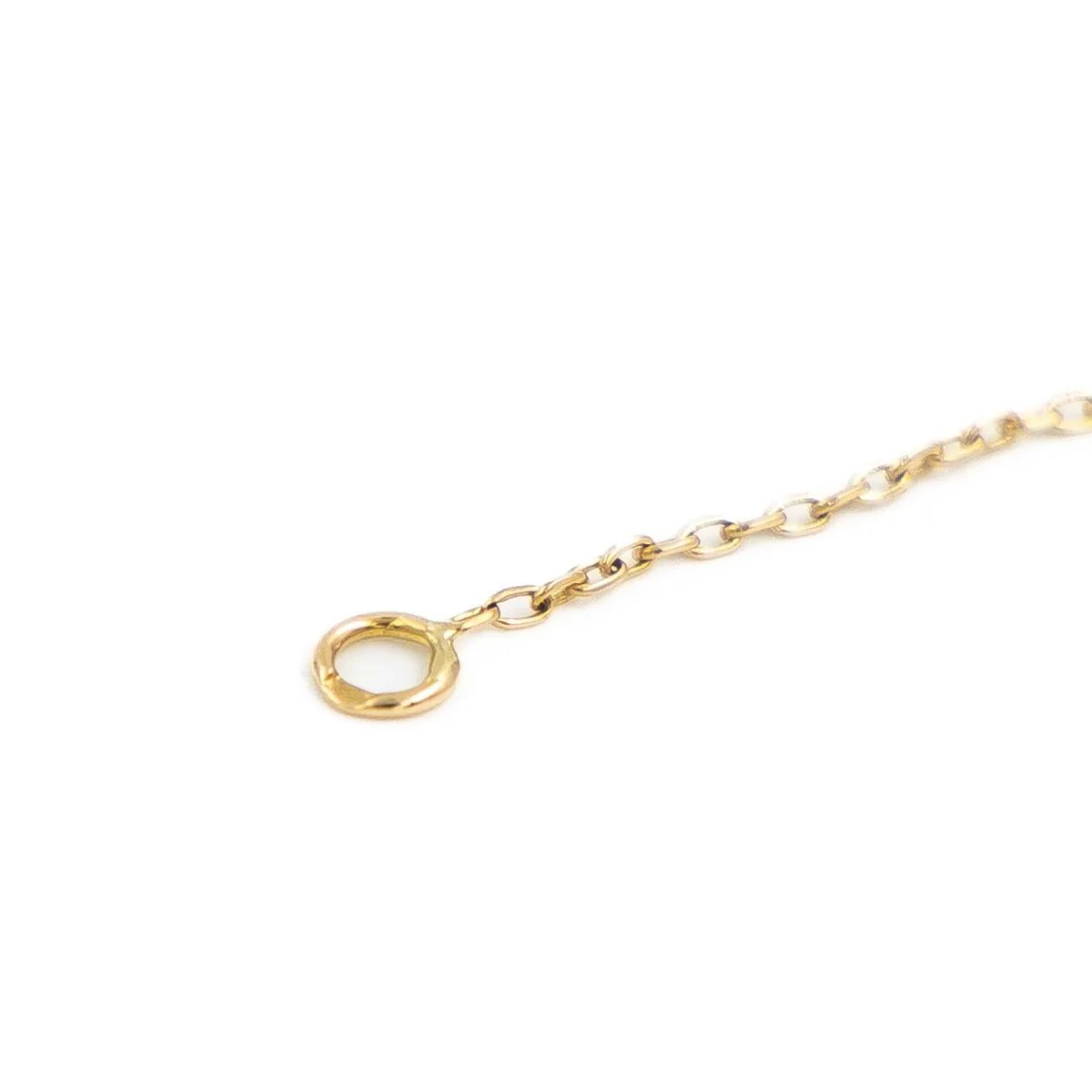 Collier Pendentif en or jaune, saphirs et diamant - Image 4