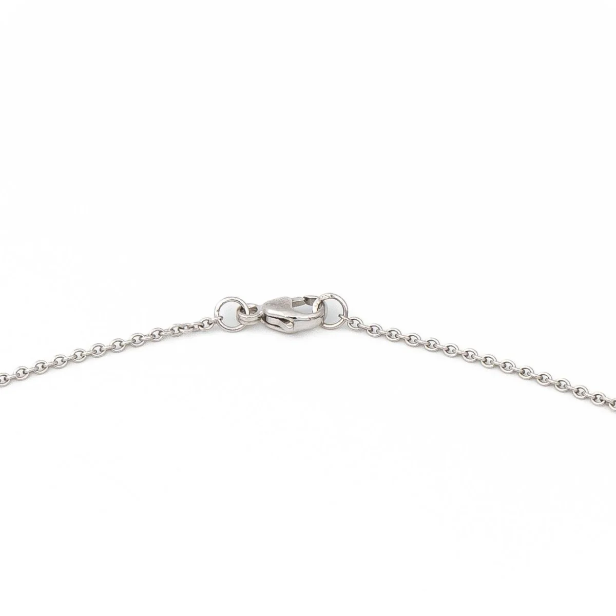 Collier Pendentif étincelle en platine et diamants - Image 3