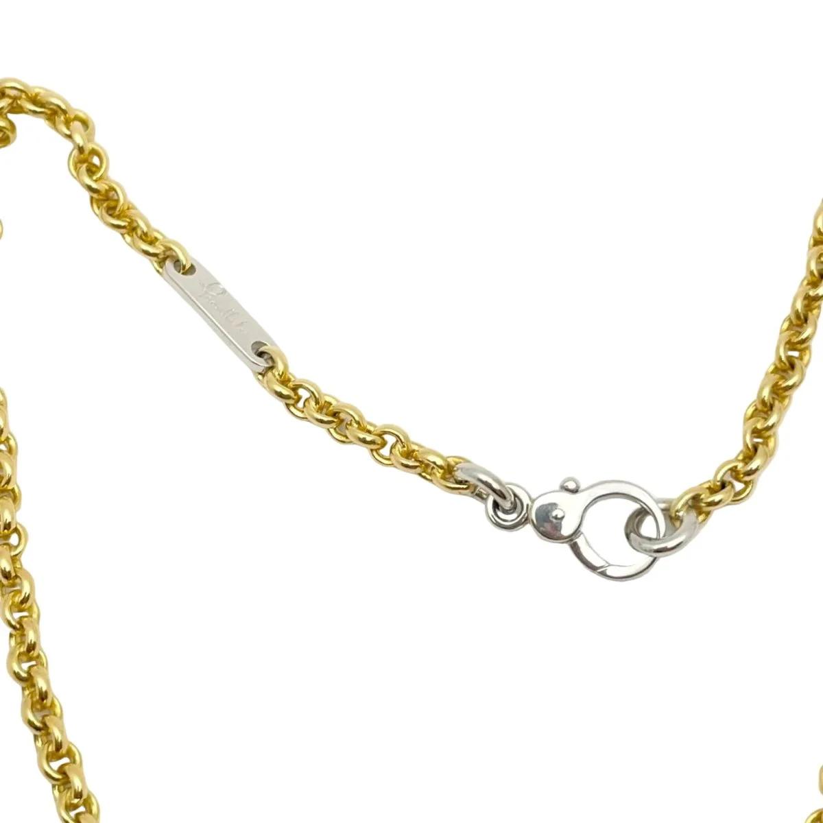 Collier Pendentif POMELLATO en or blanc, or jaune et diamants - Image 3