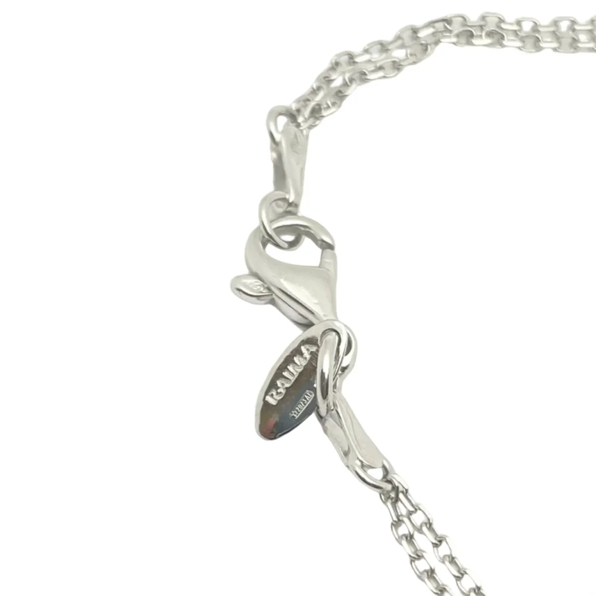 Collier Pendentif RAIMA en or blanc et diamants - Image 5