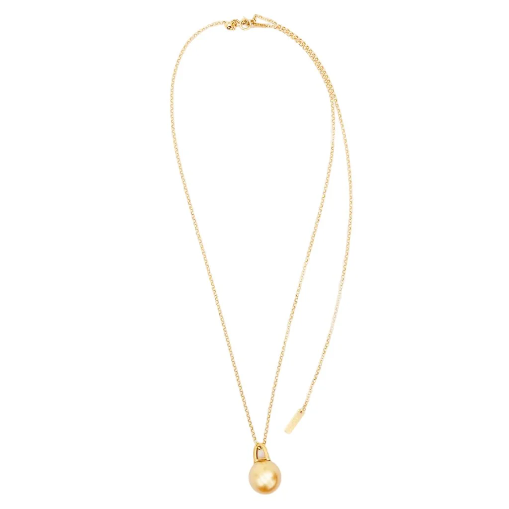 Collier Pendentif TASAKI en or jaune et perle