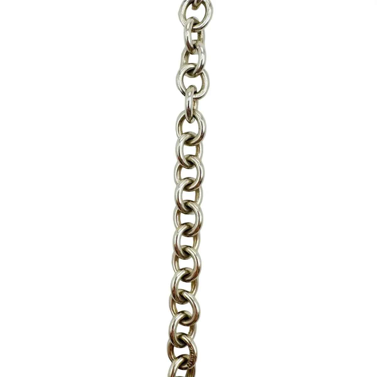 Collier Pendentif TIFFANY & CO. "Cadenas" en argent - Image 4