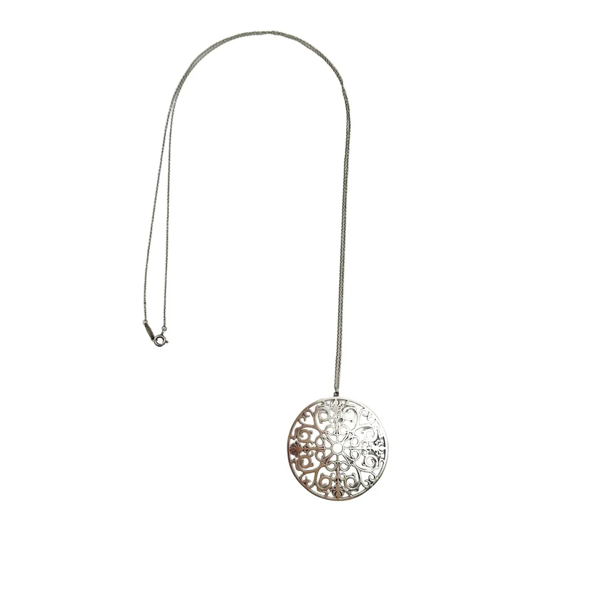 Collier Pendentif TIFFANY & CO. "Enchant" en argent - Image 2