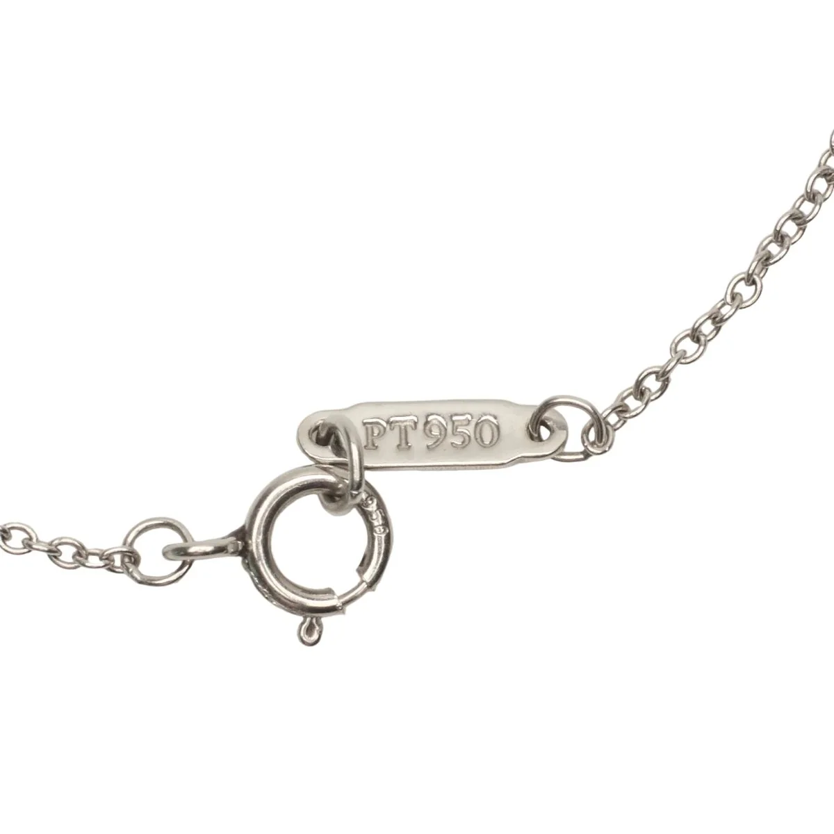 Collier Pendentif TIFFANY & CO. "Open Circle" en platine et diamants - Image 6
