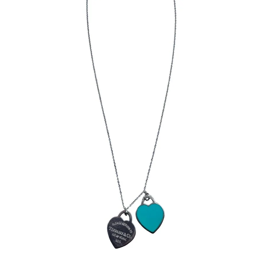 Collier Pendentif TIFFANY & CO. "Return to Tiffany" en argent et émail - Image 3