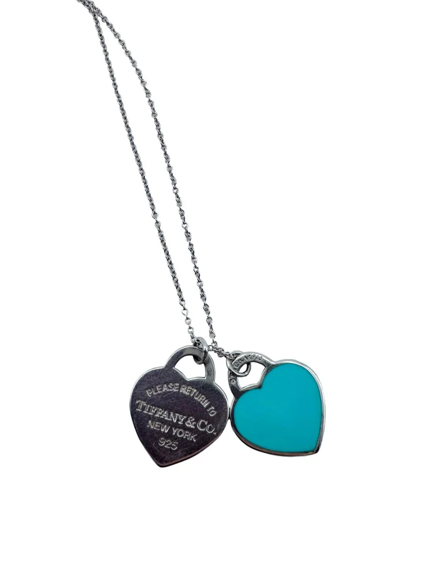 Collier Pendentif TIFFANY & CO. "Return to Tiffany" en argent et émail - Image 4