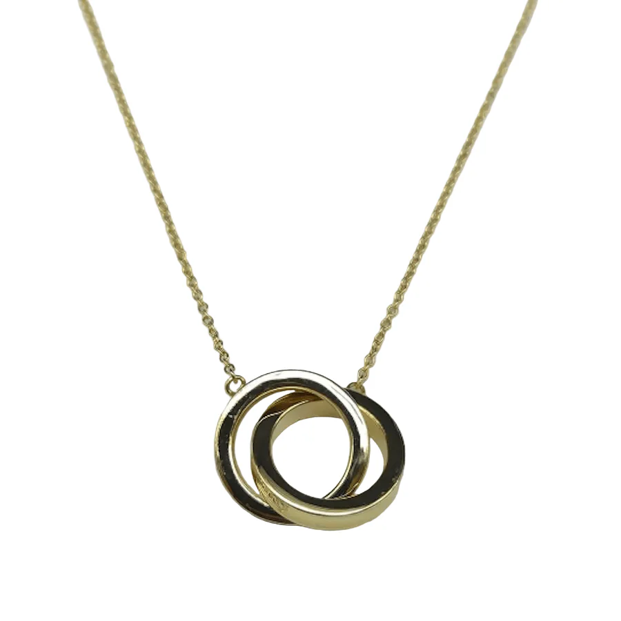 Collier Pendentif TIFFANY & CO. "Tiffany 1837" en or jaune