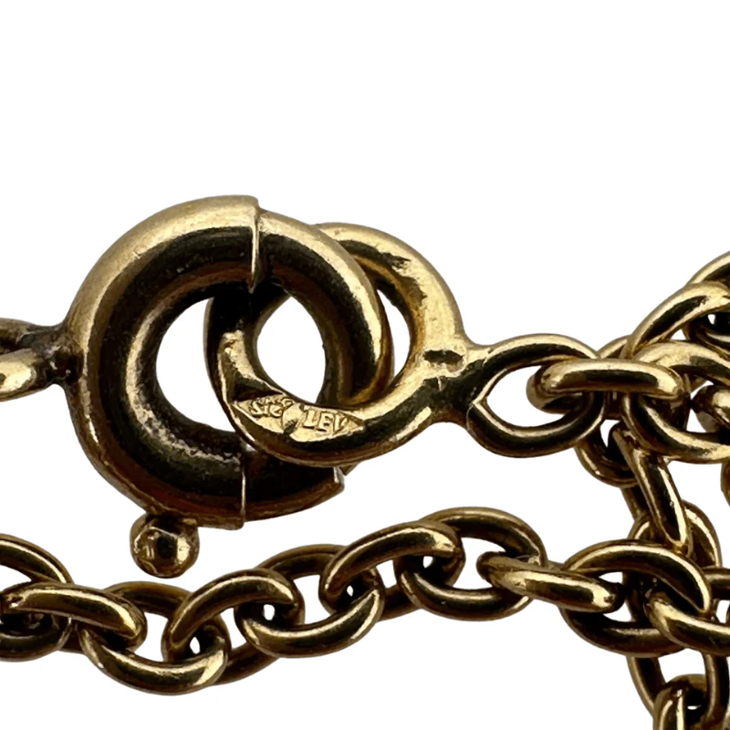 Collier Pendentif VAN CLEEF & ARPELS en or jaune, onyx et diamants - Image 5