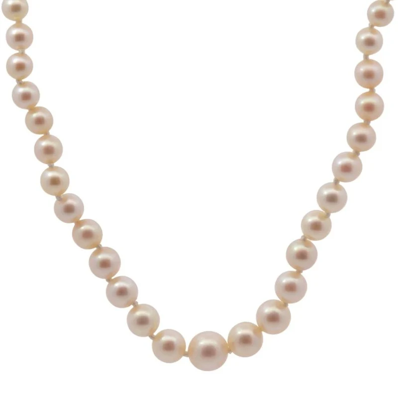 Collier Perles en or rose