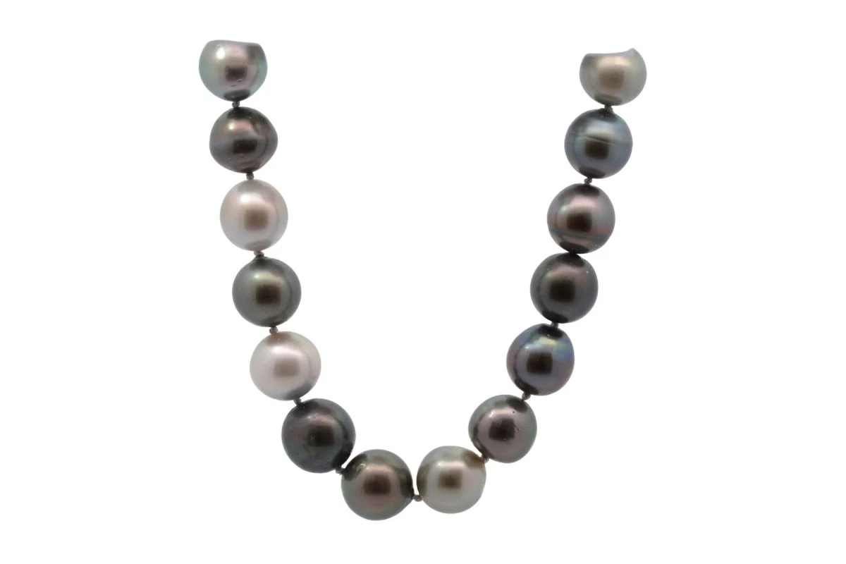 Collier perles de culture de Tahiti en perles