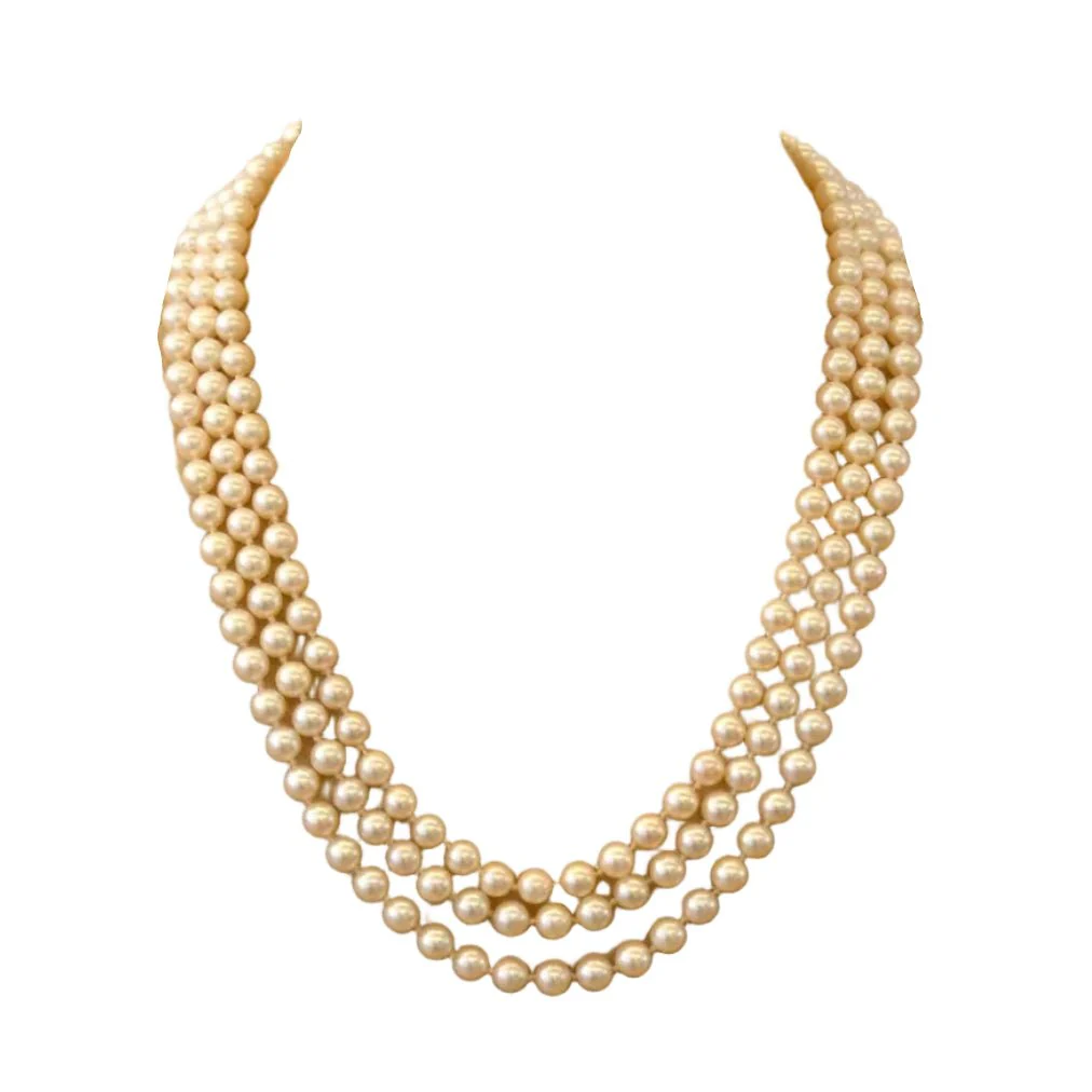 Collier Perles en or jaune
