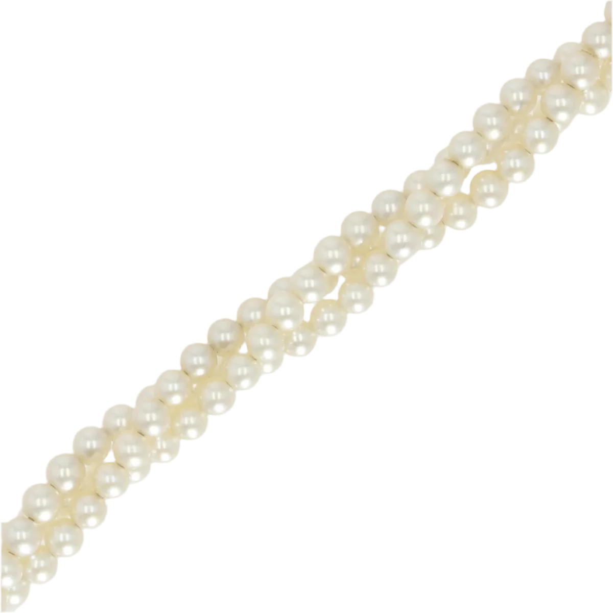 Collier Perles en or jaune - Image 4