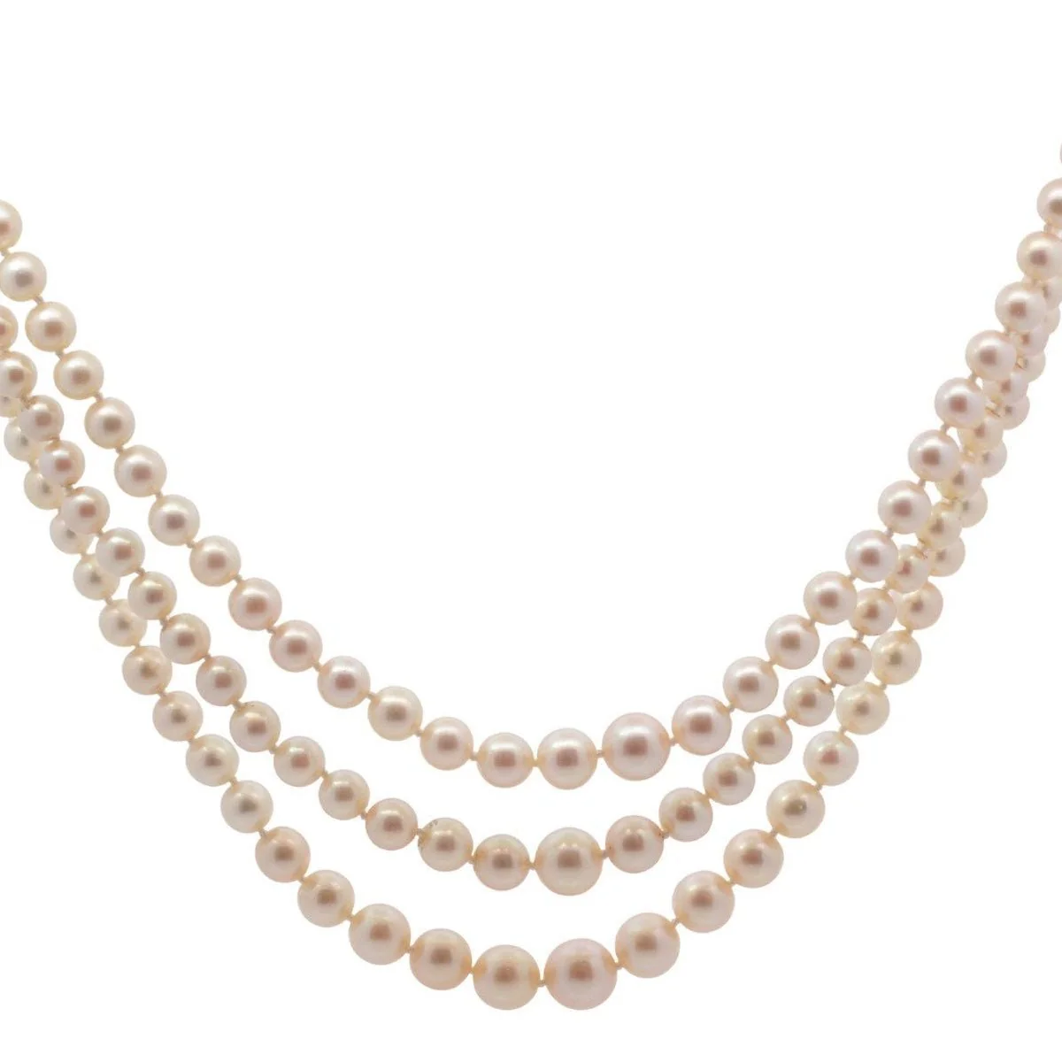 Collier Perles en or jaune