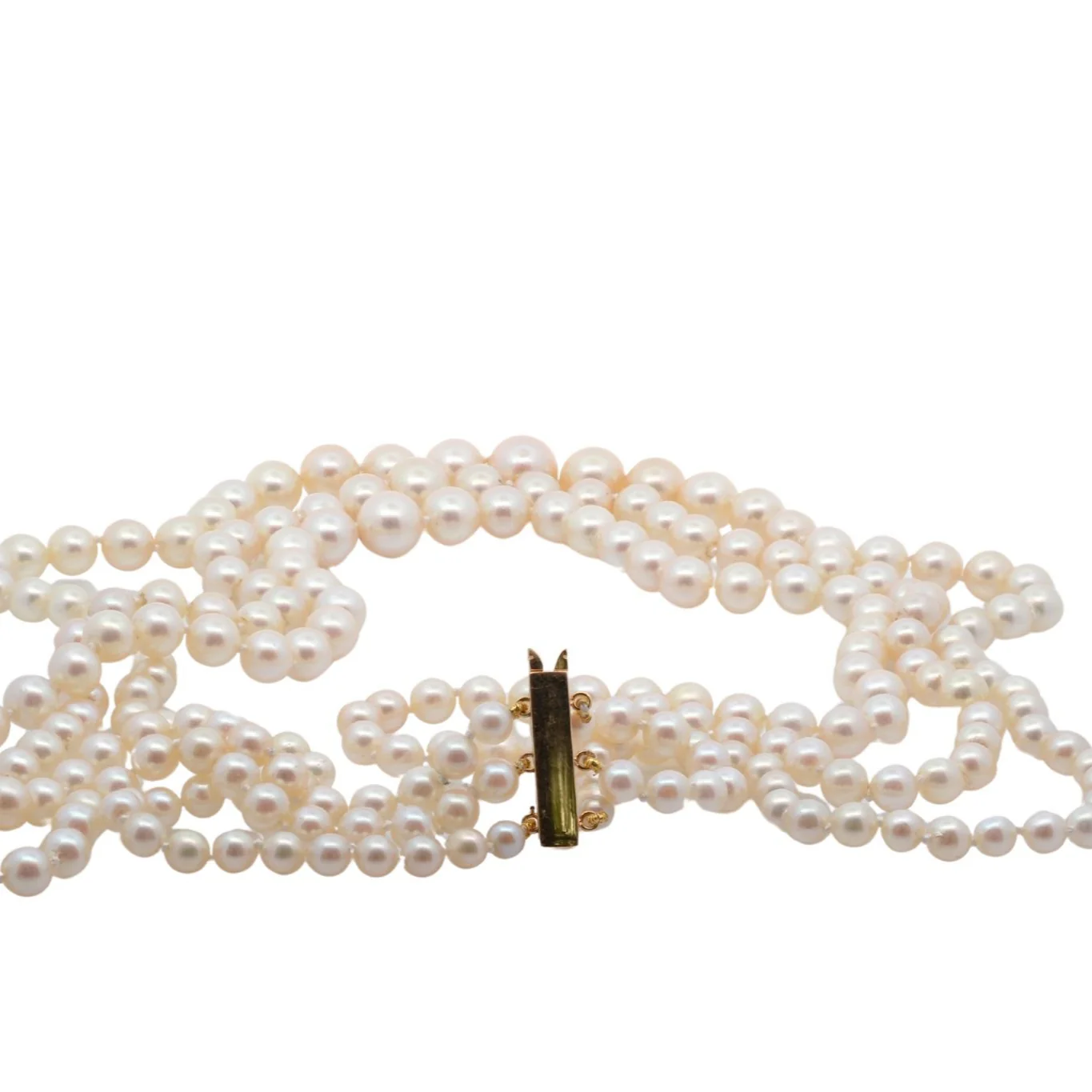 Collier Perles en or jaune - Image 2