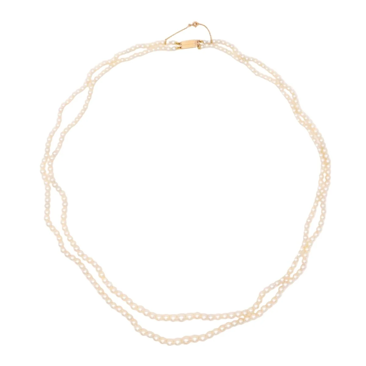 Collier Perles en or rose - Image 3