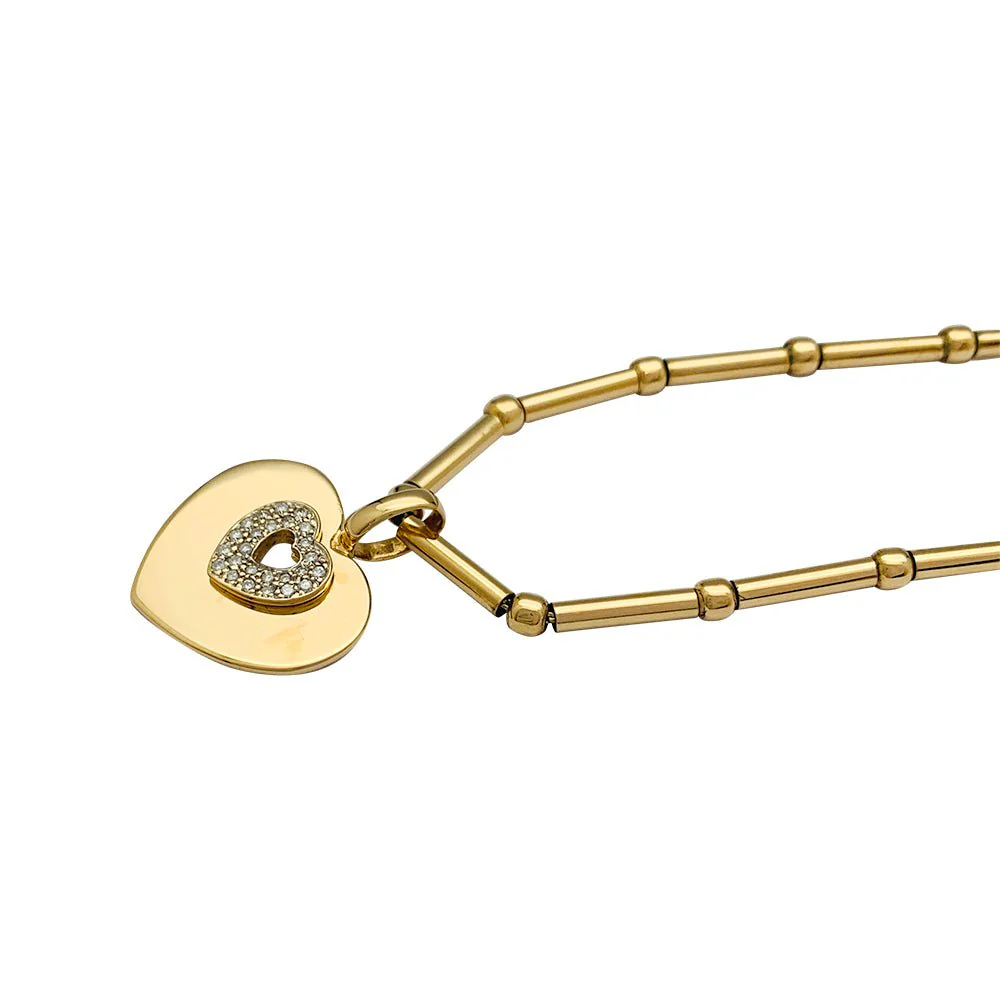 Collier Poiray "Coeur Secret" en or jaune, diamants - Image 5