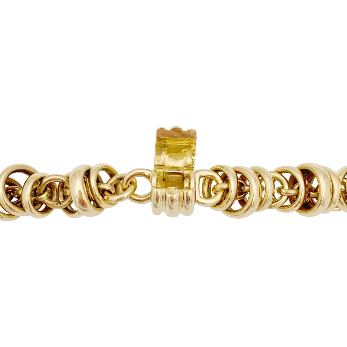 Collier POMELLATO "Mille Cercles" en or jaune - Image 5