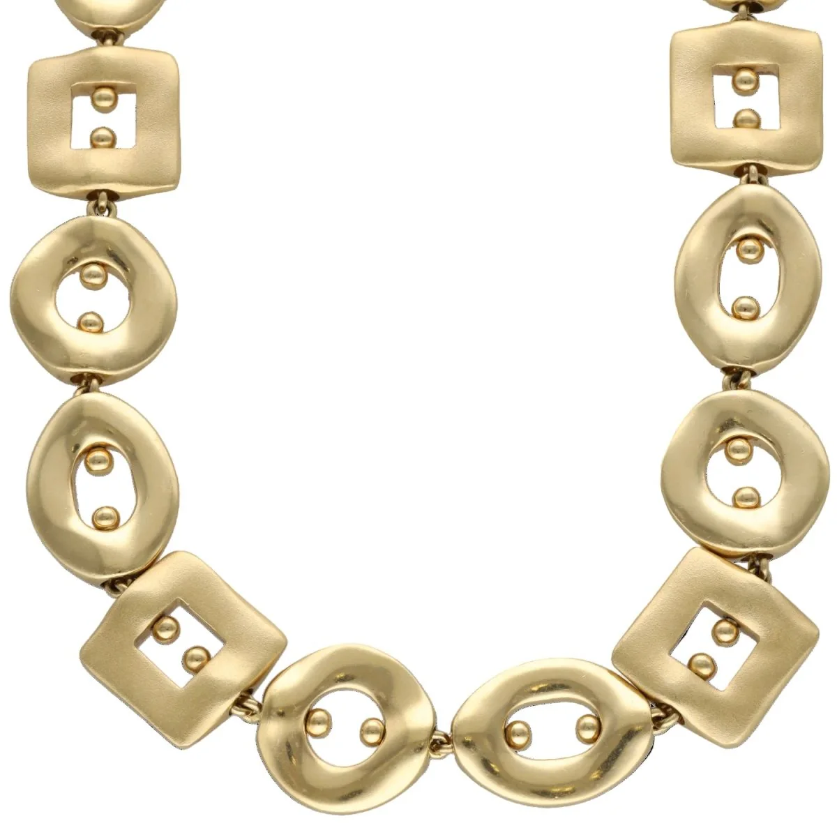 Collier Maille POMELLATO en or jaune, or blanc et diamants