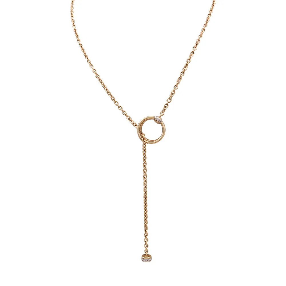 Collier Pomellato "Together" en or rose et diamants - Image 3