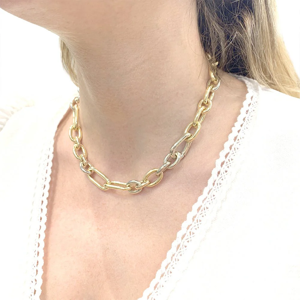 Collier Pomellato vintage, trois ors. - Image 5