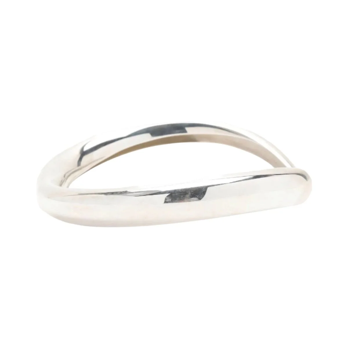 Collier Ras de Cou HERMÈS "Collier de Piste" en argent - Image 4