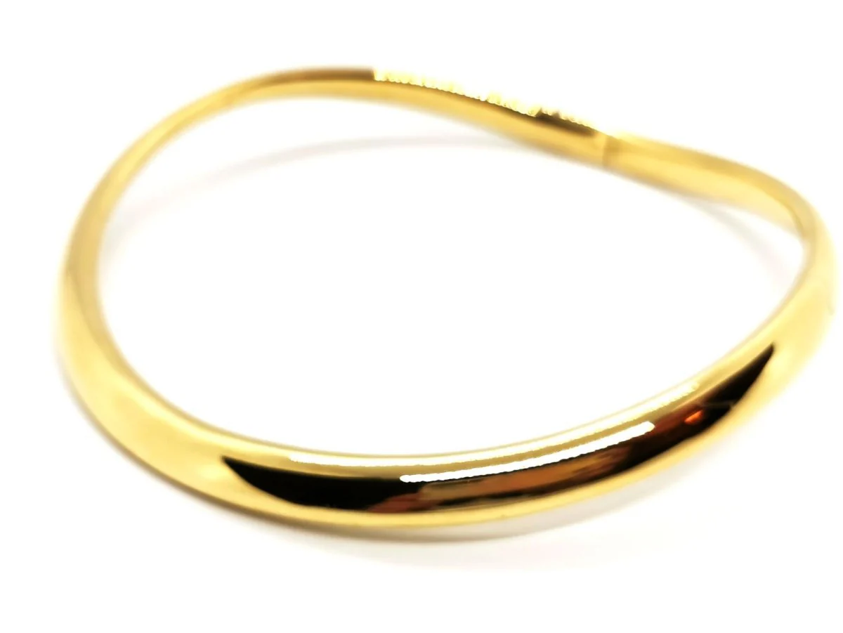 Collier Ras de cou Or jaune Saphir - Image 7