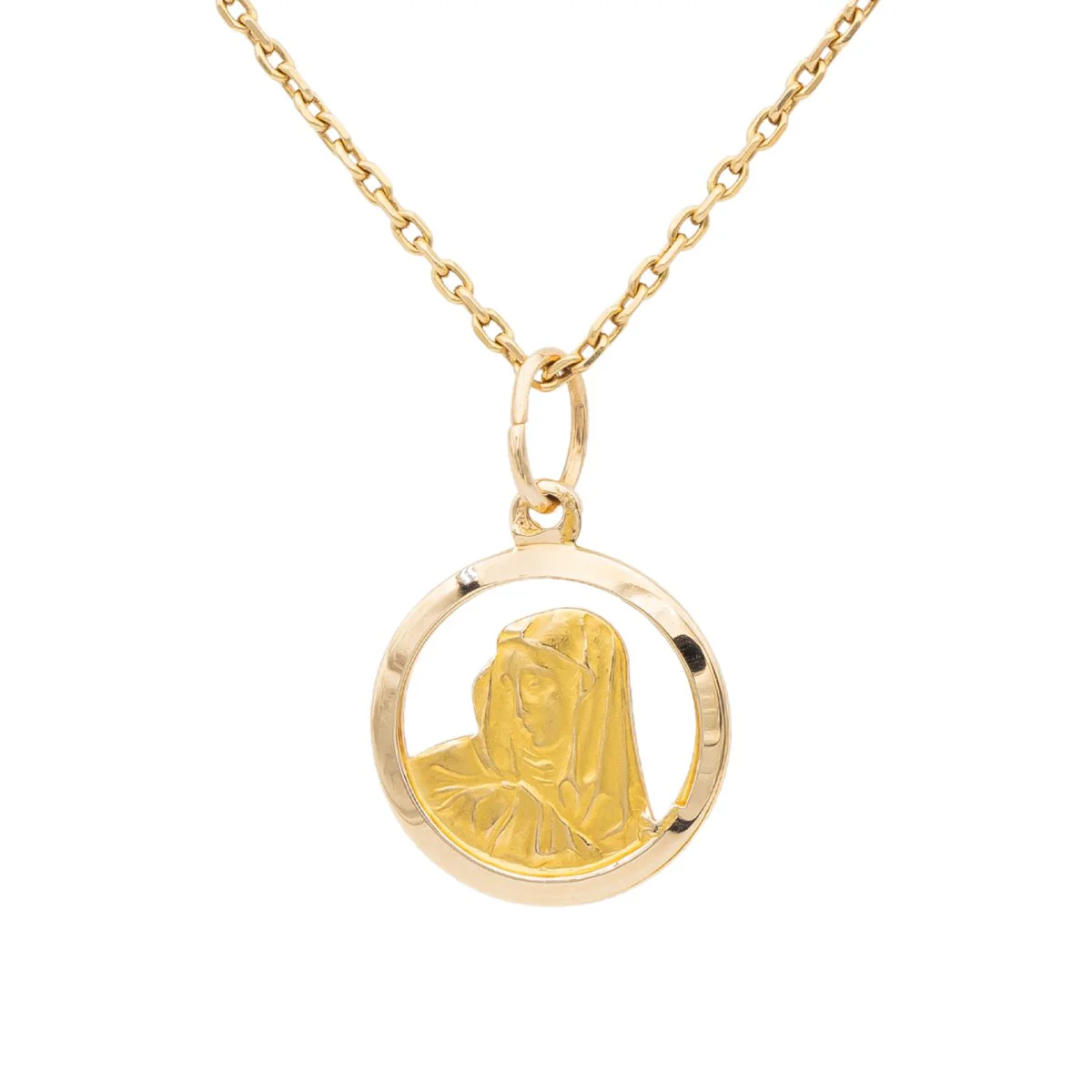 Collier Religieux Or jaune - Image 5